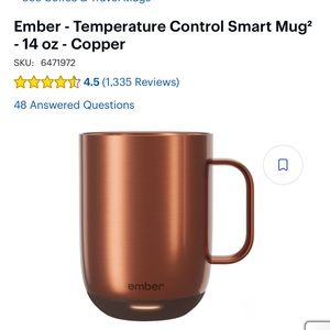 EMBER MUG 2-  14oz mug